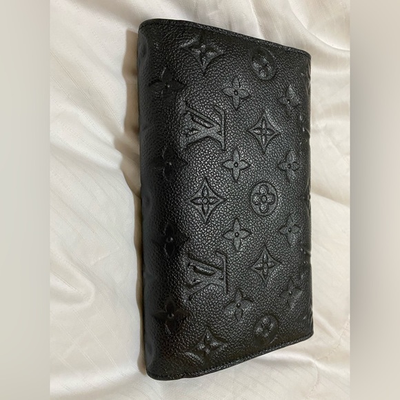 Louis Vuitton Vavin Chain Wallet Monogram Empreinte Leather Black - Picture 5 of 11